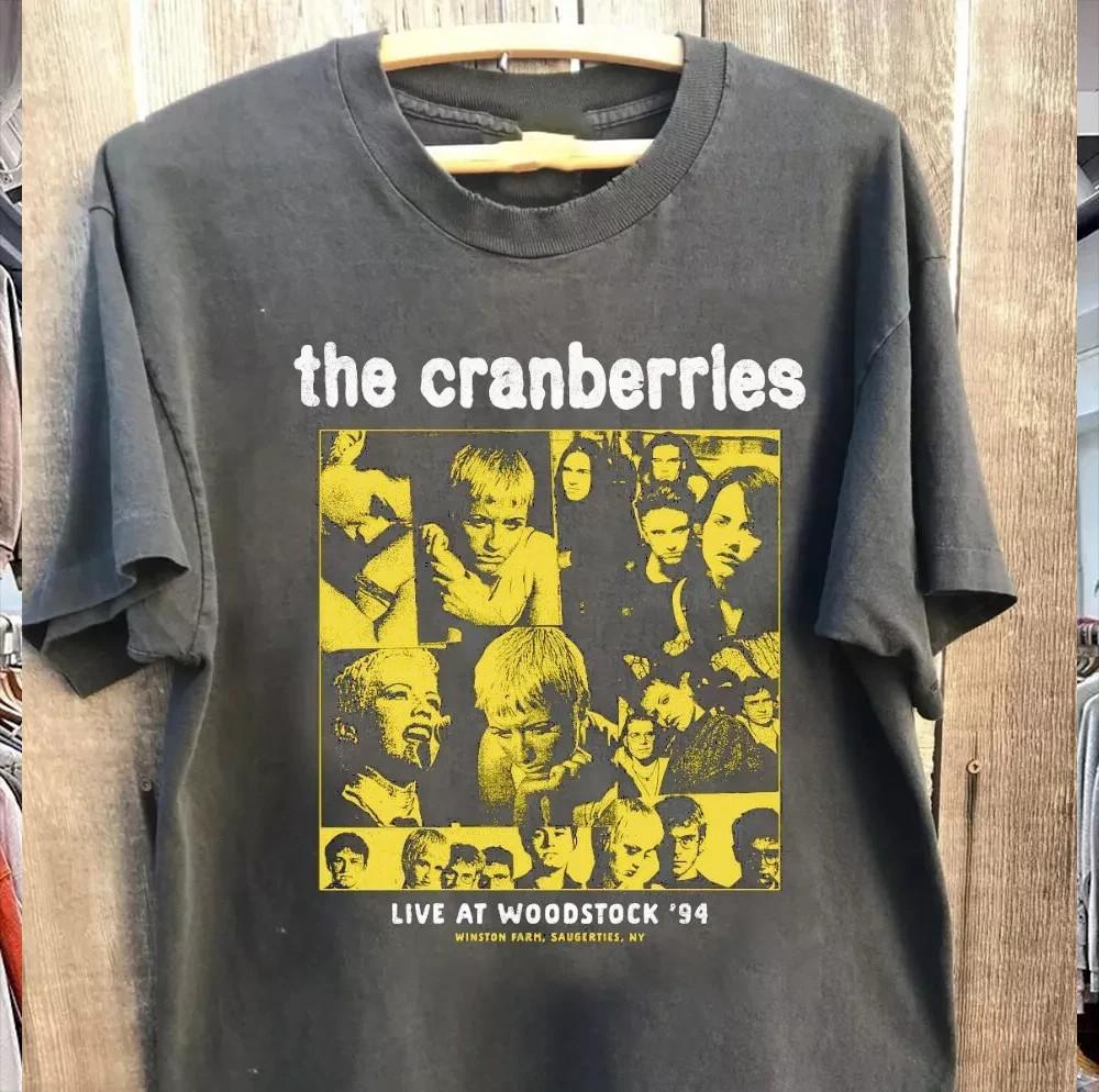 THE CRANBERRIES live at Woodstock ‘94 charcoal Unisex T shirt Unisex T-Shirt M