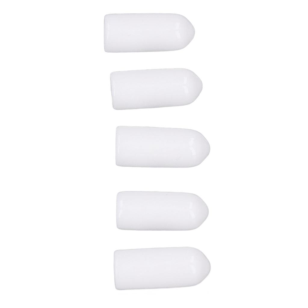 100PCS Screw End     White PVC Anti Aging Flexible Flame Retardant End Cover for
