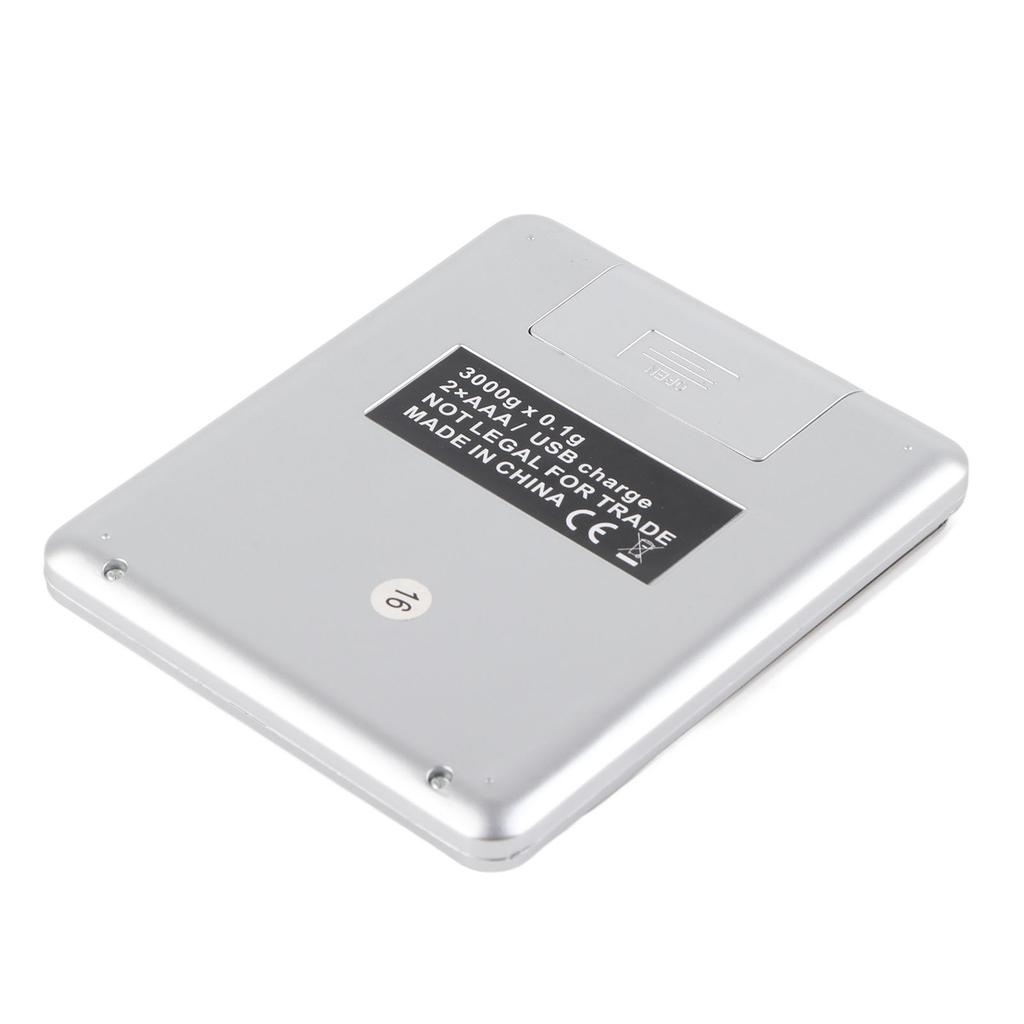 Küchenwaage 0,1g Hohe Genauigkeit Digital Tragbar Mini Elektronische Waage für Schmuck Lebensmittel Backen