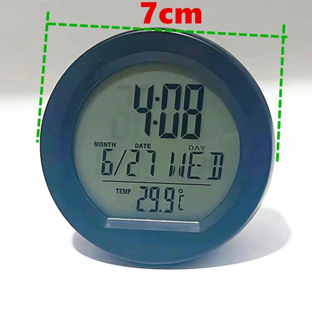 Auto LCD digitální hodiny teploměr teplota měřič napětí monitor baterie měřič napětí teplota tester pro motocykl auto