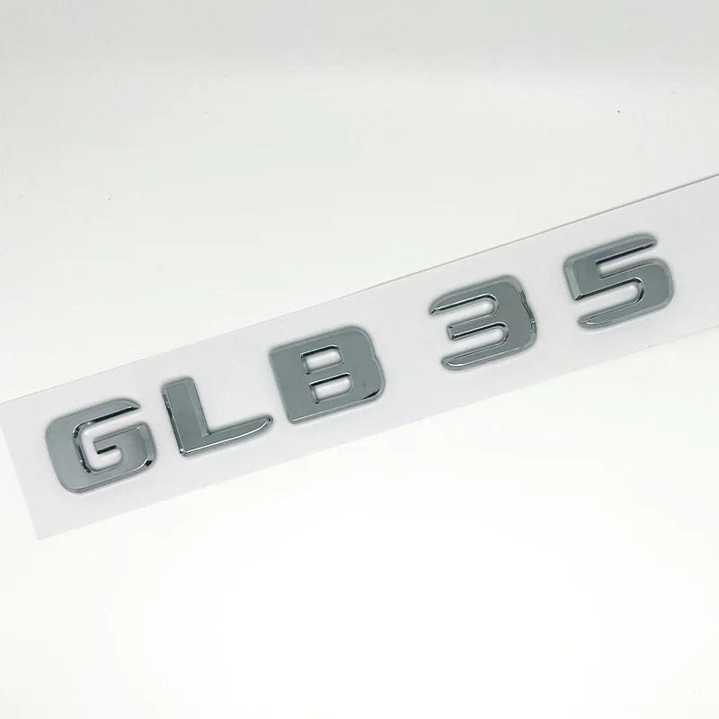

3D ABS Black Logo GLB35 Letters Turbo 4matic Emblem AMG Badge Car Rear Star Sticker For Mercedes Benz GLB35 AMG X247 Accessories 4XL