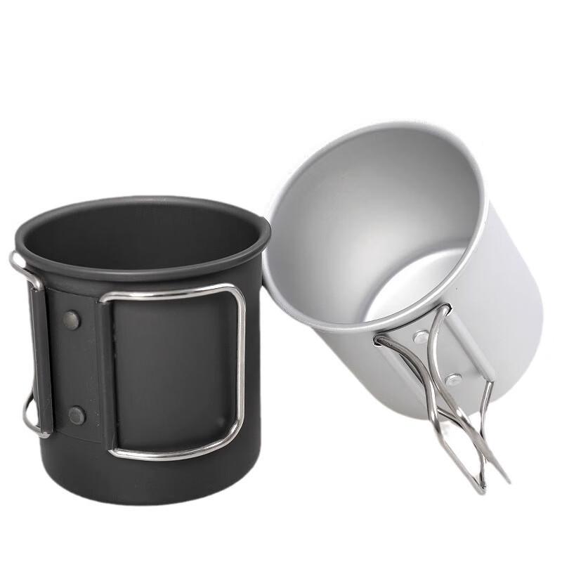 Outdoor faltbarer Campingbecher aus Aluminiumlegierung