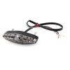 12V 15 LED Motorcycle Brake Stop Running Tail Light Rear Light ATV Dirt Bike Universal Smoke