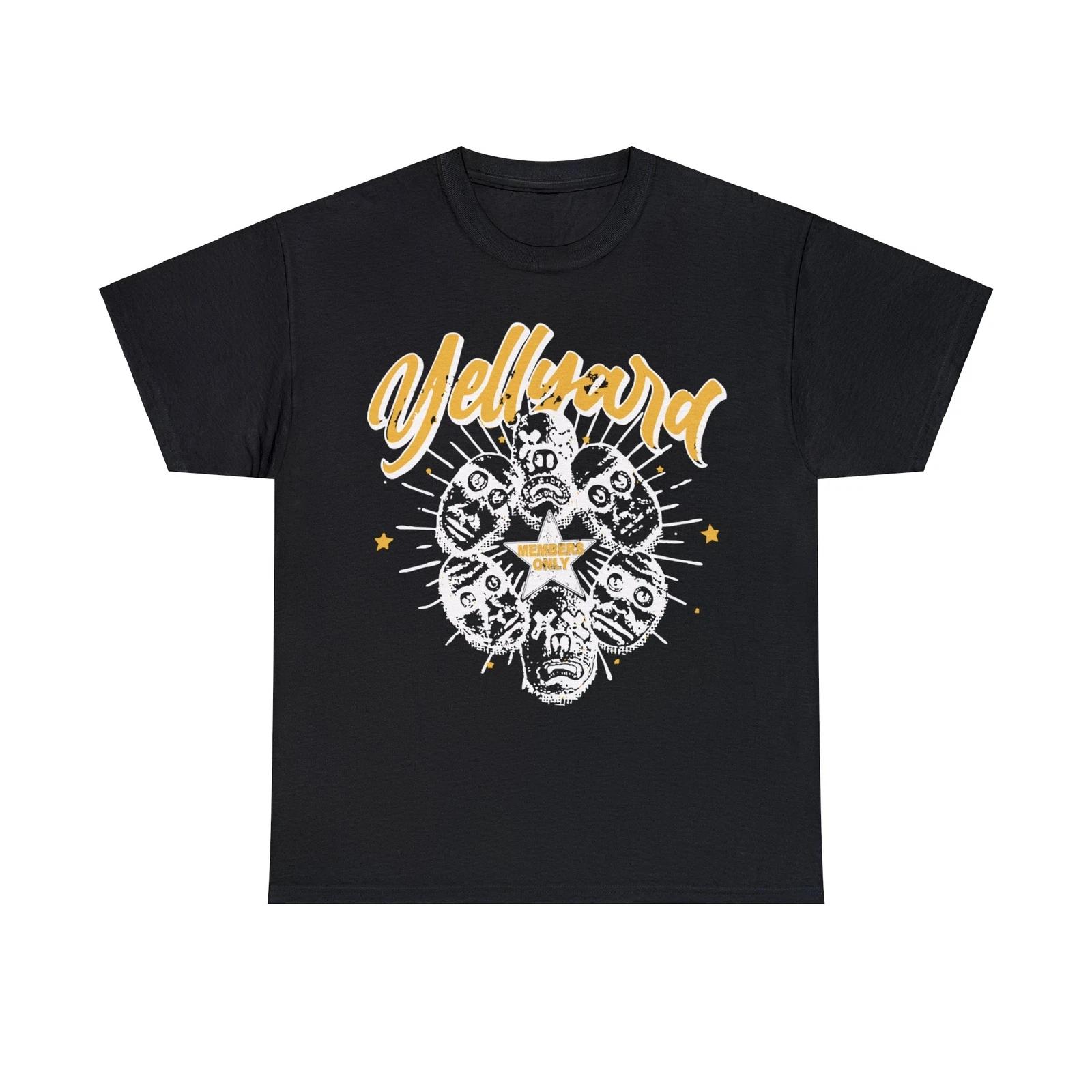 Yellyard Members Only Tee - Black and Yellow XXXL