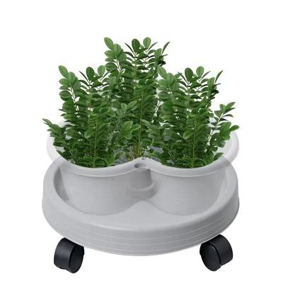 1PC Vertical Planter Strawberry Planter Pot Wheel Tray FlowerPots Plastic Planting Pot Tower Style