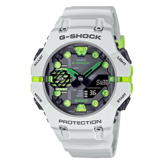 Casio G-SHOCK GA-B001MW-8AJF Men’s Watch Gray | Virtual Mix Series | Bluetooth Smartwatch | Japan Genuine Product | Shock Resistant & 200m Water Resis