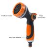 Water Hose Nozzle Sprayer Thumb Control 10 Modes Heavy Duty Washing Garden Watering Hose Spray Nozzle Yard Supply