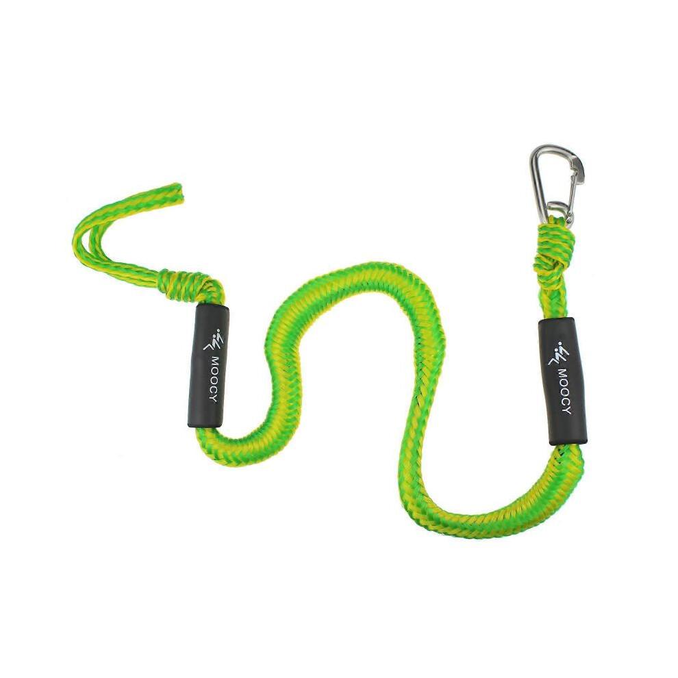 Moocy 2er-Pack Boots-Bungee-Dockleine mit Haken Festmacherseil Bootszubehör für Boote Ponton Jetski SeaDoo WaveRunner Kajak