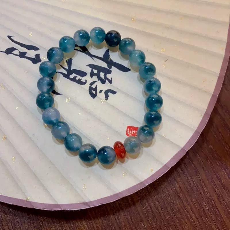 New Chinese Style Glass Bead Bracelet For Best Friends