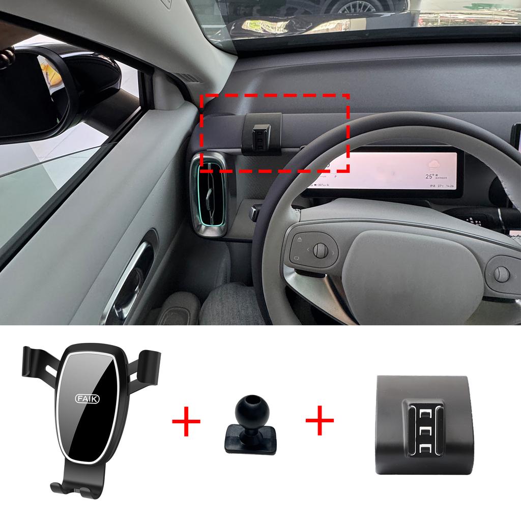 Auto Handyhalter passend für Leapmotor B10 GPS Halter Zubehör Navigationsständer Auto