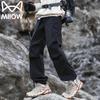 MaoRen Men's Straight-Fit Cargo Pants