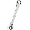 Double-ended Ratcheting Ring Wrench 10x19-13x17