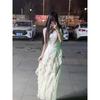 French fairy flower suspender dress pure desire temperament niche design feeling waist slim seaside vacation dress