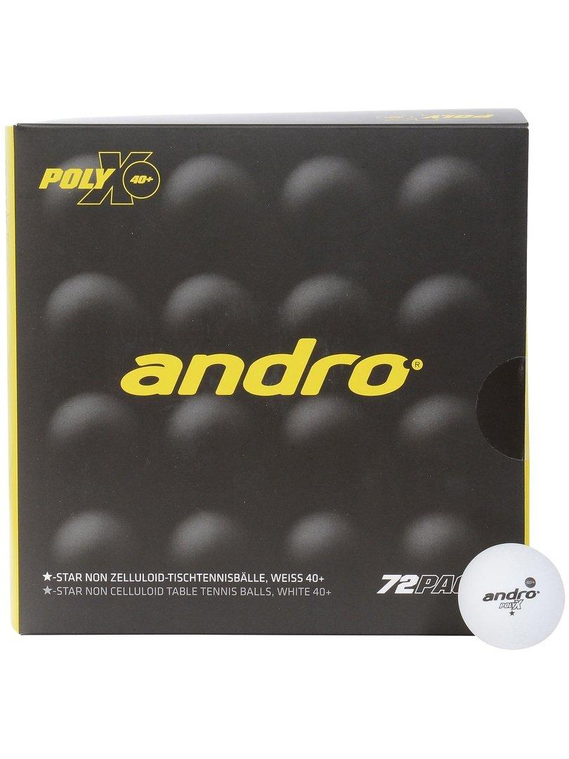 

andro Table Tennis Practice Ball 40mm (6 dozen) 162223