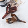 Tulip Frosted Tortoiseshell Hair Clip: Elegant Autumn Hair Accessory for Women