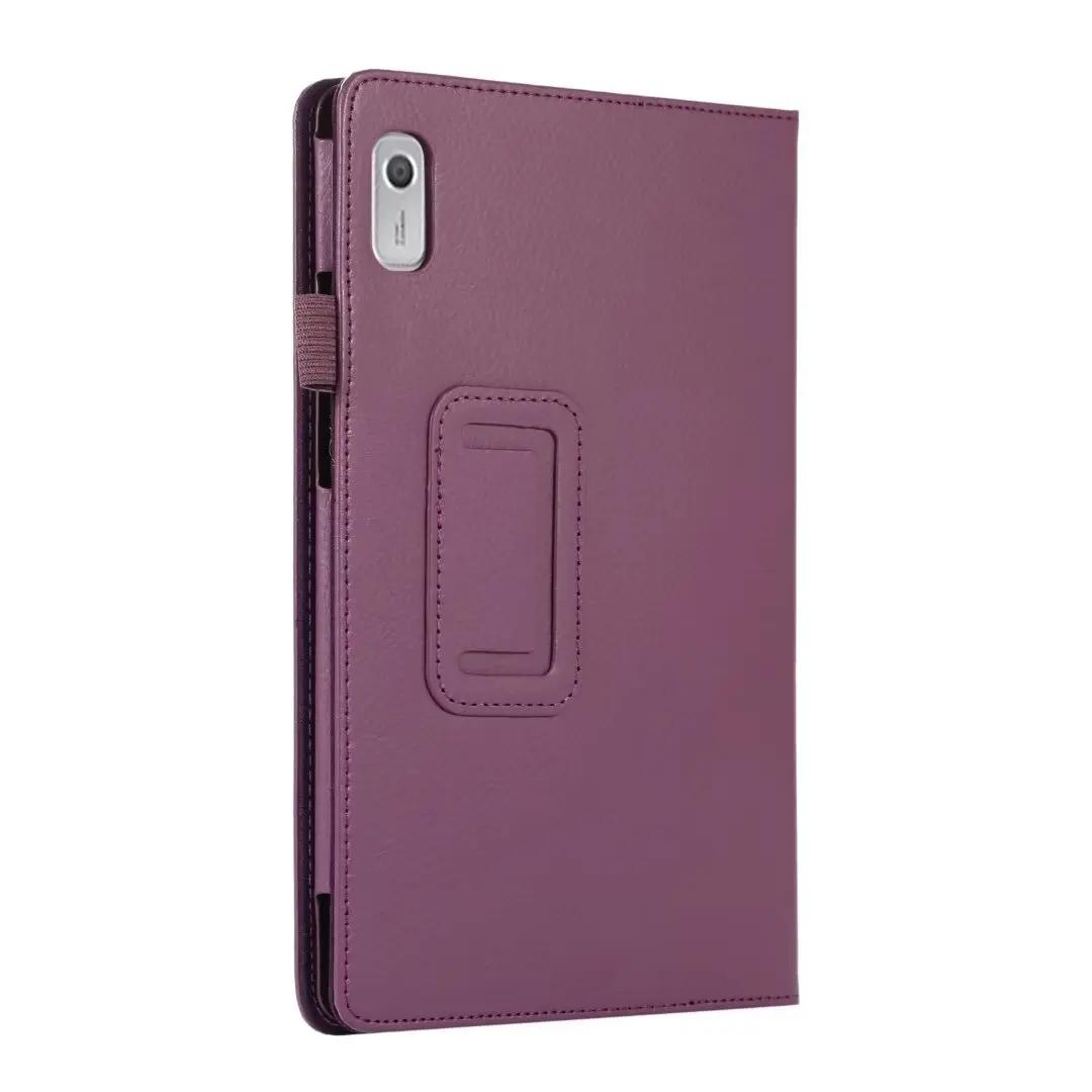 

Чохол для Lenovo Tab M9 TB-310 9 Slim Folding Stand Flip Case PU Leather for Tab M8 4th TB-300FU M8 M8 3rd 8.0inch Cases Tab M8 8505 8705 фіолетовий