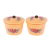 2/3Pcs Dollhouse Miniature Nostalgic Life Scene Decoration Supplies Chinese Double Happiness Enamel Basin Doll Accessories Toy
