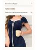 Ruffle Bow Short Sleeve Nightdress – Casual, Elegant Home Wear for Inside and Out
