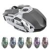 T30 Gaming Mouse 2.4G Wireless Charging Mechanical Colorful Backlight Game MouseIron Gray
