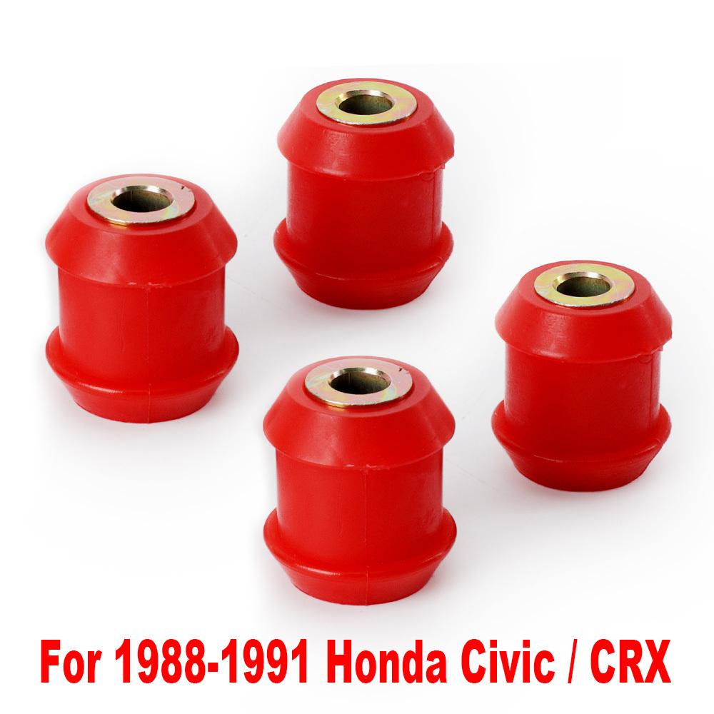 

High Quality Car Control Arm Bushings Kit For 1988 1989 1990 1991 Honda Civic CRX EF For Acura Integra 1994-2001 красный