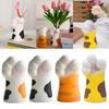 1PC Ornaments Funny Vase Painted Pattern Resin Exquisite Home Decor Cat Lover Gifts Cat's Paw Shape Cute 15.7x7.9x8.2cm