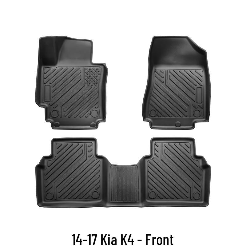 Kia K4 Floor Mats 2014-2017 Anti-Slip TPE Interior Upgrade