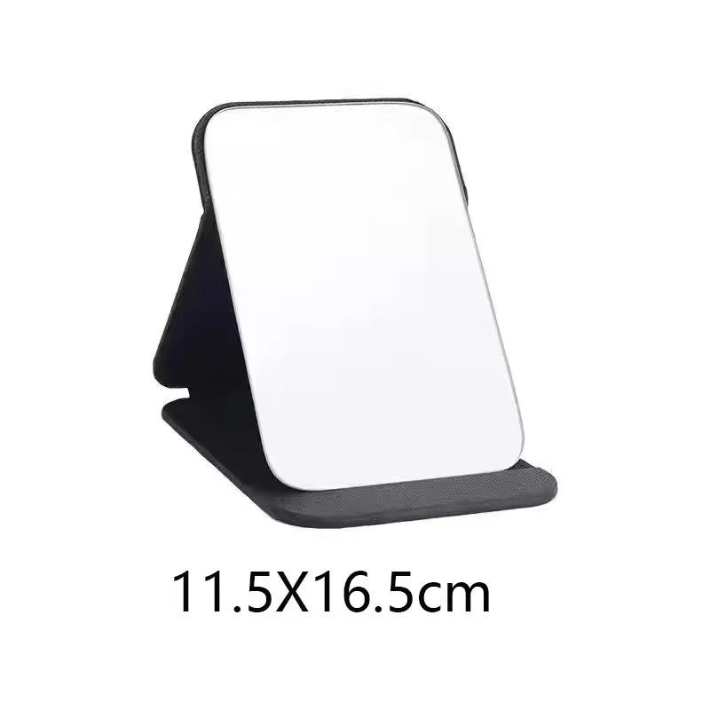 Portable Foldable Makeup Mirror - High Definition, Desktop, Available in Various Sizes for Student Dormitory or Home Use
