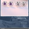 Sterling Silver Rose Love Stud Earrings - Simple & Elegant Design