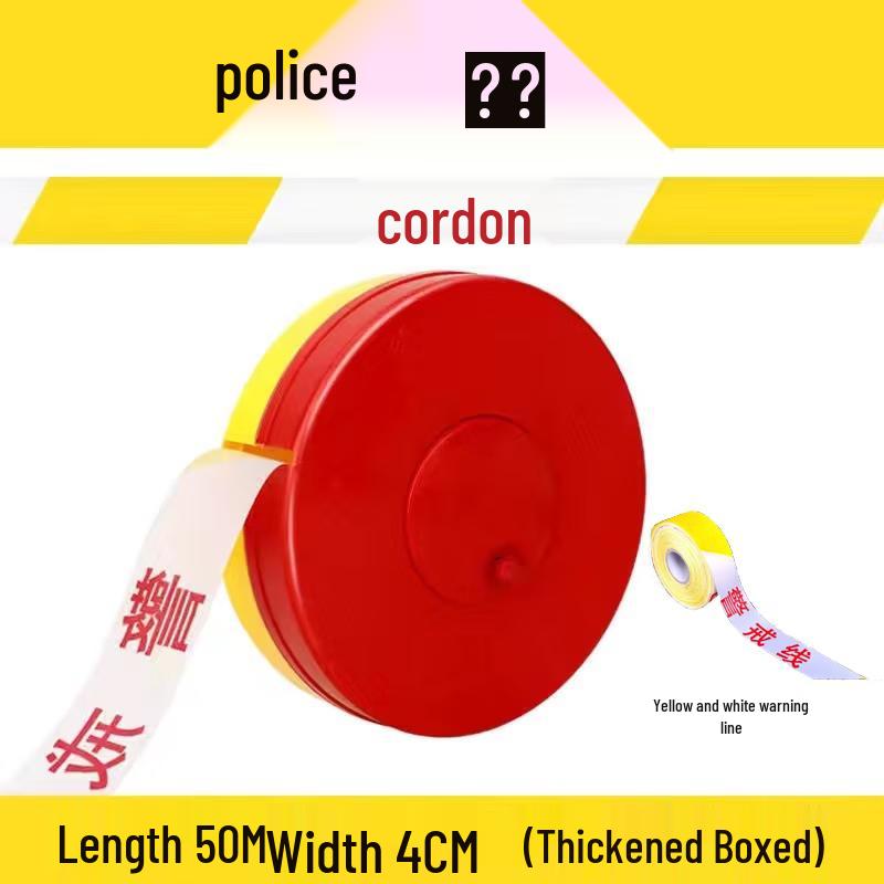 Reflective Canvas Caution Tape