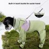 Waterproof Dog Raincoat with Legs for Medium Dogs Rainy Days Walking Dog Clothes Snauzer Special Dirt Resistant Pet Supplies