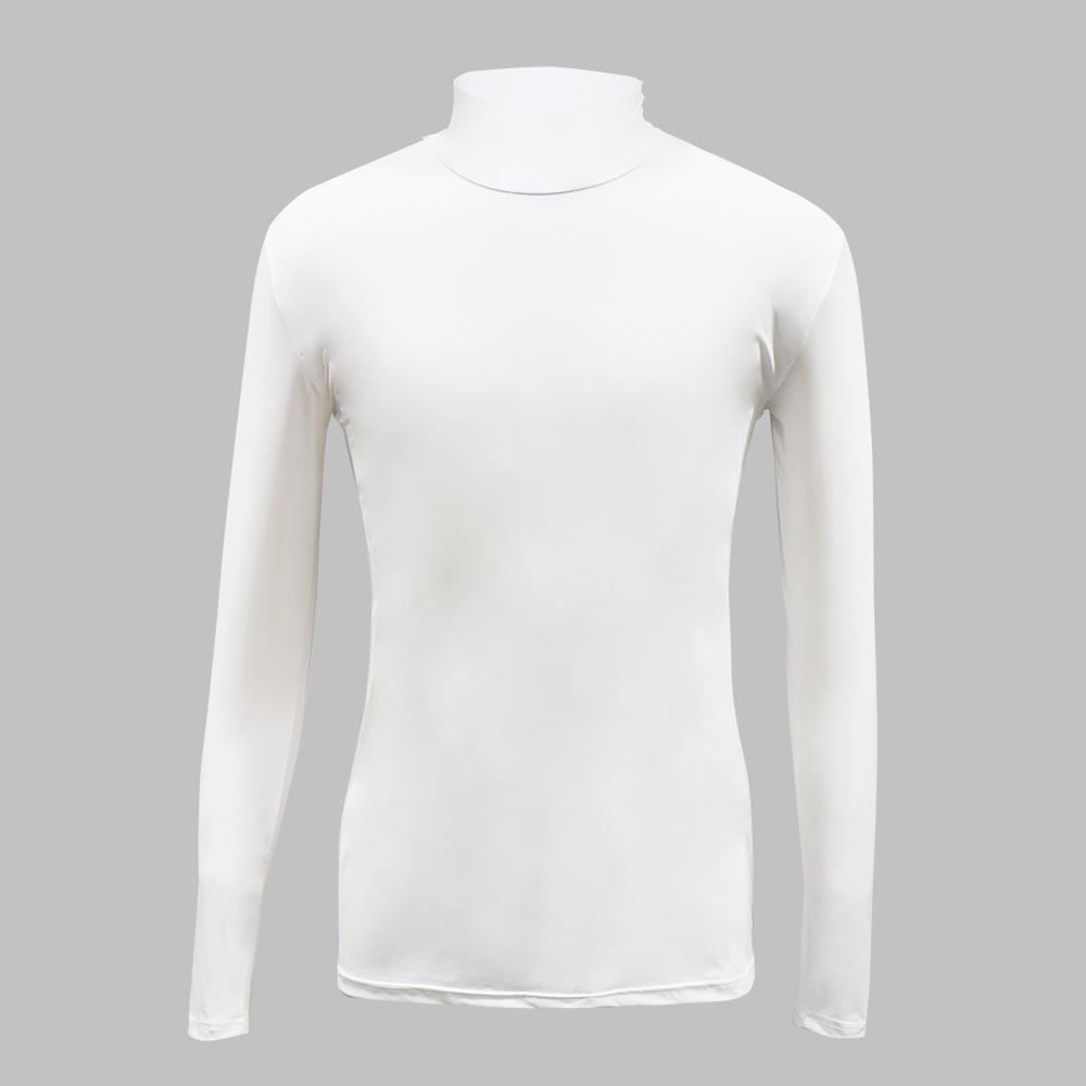 T-shirt à manches longues et col montant en maille glacée fonctionnelle pour le sport Icaruk Btee101