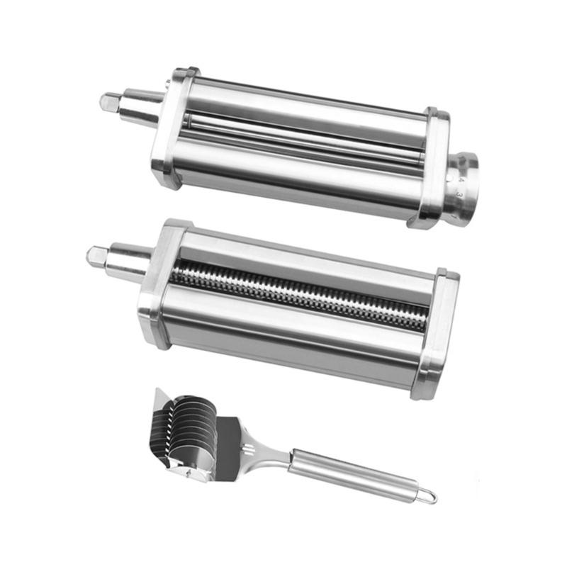 

Versatile Pasta Maker Attachment Effortless Handmade Noodles Accessories Dough Maker Spare Part Stainless Steel Material 1