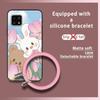 Ring Heat Dissipation Phone Case For Sharp Aquos Sense4 4G/Sense 5G Solid Color Waterproof Soft Case Bracelet Cute Youth