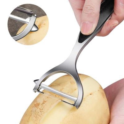 Stainless Steel Vegetable Peeler Potato Peeler Multi-function Carrot Grater Fruit Tools Kitchen Accessories Cuisine