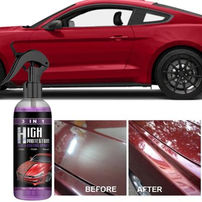 Rayhong 100ml 3 In 1 High Protection Quick Car Coating Spray Automatic Hand Paint Color Changing