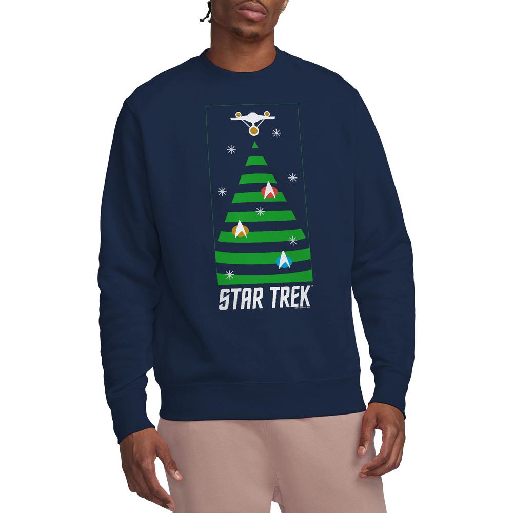 Star Trek: The Original Series Unisex Adult Christmas Tree Sweatshirt