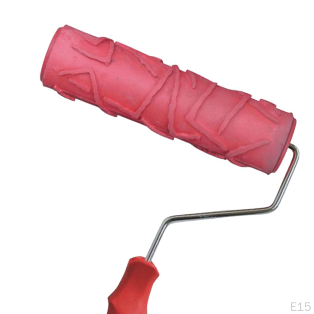 7" Rubber Paint Roller Sleeves Wall Painting Decorating Tool Home DIY