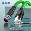 Bosende Cat6a 10Gbps Shielded High-Flex Industrial Ethernet Cable