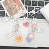 Kawaii Miffy Rabbit Keychain Cute Outfit Miffy Rabbit Keychain Cute Girlish Cartoon Student Bag Best Friend Gift