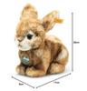 Steiff Melly the Rabbit Teddy Bear, a fluffy plush bunny that makes a great gift [Imported]