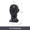 Multifunctional Display Mannequin Head for Spray Paint Hat, Bow Tie, Glasses, and Mask Props