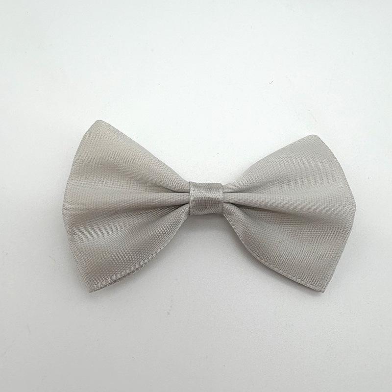 4x6 Cm Polyester Ribbon Bow, Ready Stock - Solid Color Waist Wrap Accessory