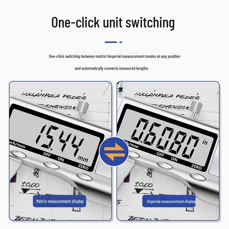 High-Precision Digital Caliper for Jewelry and Antiques - Stainless Steel