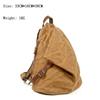 Herren Retro Militärstil Wasserdichter Canvas Rucksack, Großes Fassungsvermögen für Outdoor-Reisen und Bergsteigen