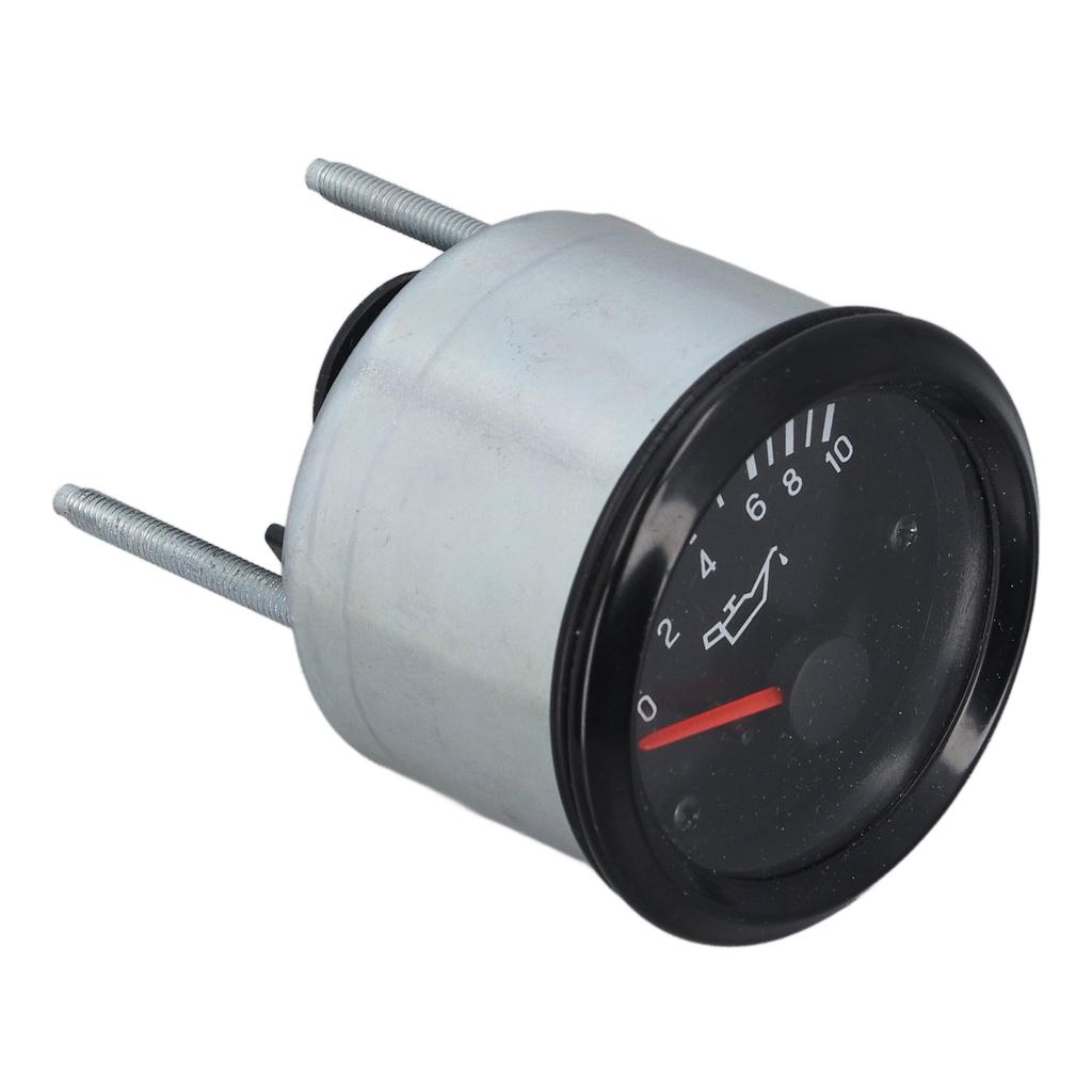 Oil Pressure Gauge Electric Mechanical LED Backlight Press Meter for Automotive Replacement 0?10KPa