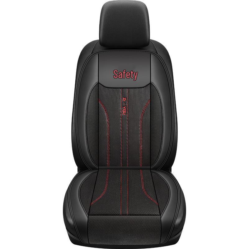 Summer Ventilated Car Seat Pad with 12V/24V Fan, Cooling, and Massage Cushion for Trucks