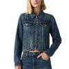 Denim Jackets Women's Medium Blue Lapel Moderate 00C0A-0000