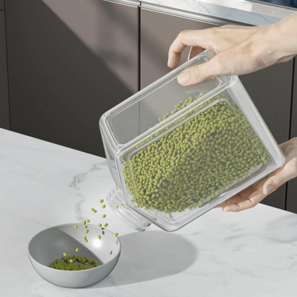 kitchen accessories Thickened Sealed Jars Leak-Proof Bug Proof Storage Box Moisture Proof Lidded Grain Storage Container Travel