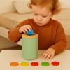 Montessori Shape and Color Sorting Toy Classification Cups Wooden Fine Motor Sensory Toy  Toddler