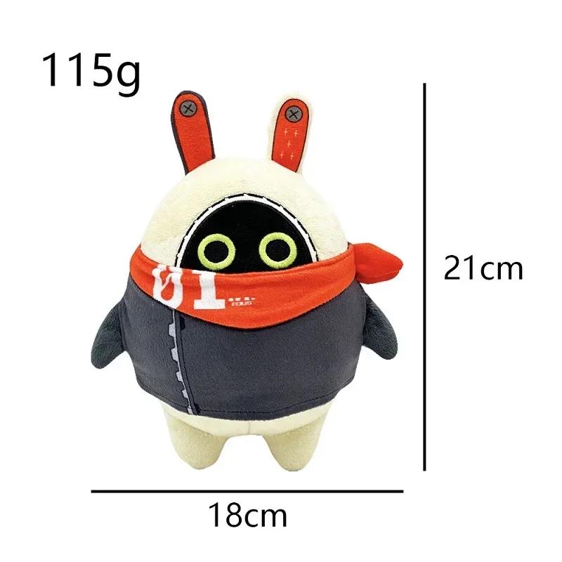 22cm Anime Game Zenless Zone Zero The Bangboo Anby Nicole Demara Rabbit Plush Doll Stuffed Toy Cosplay Prop Accessories